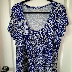 Lily Pulitzer home slice top